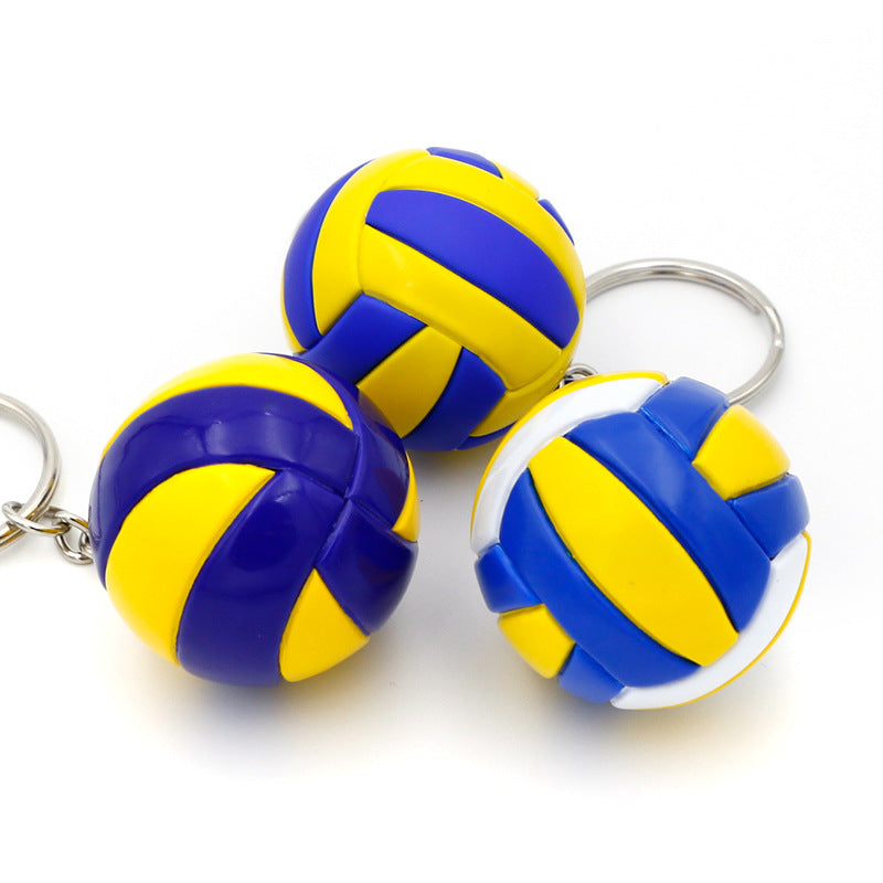 Wholesale Plastic Volleyball Keychain